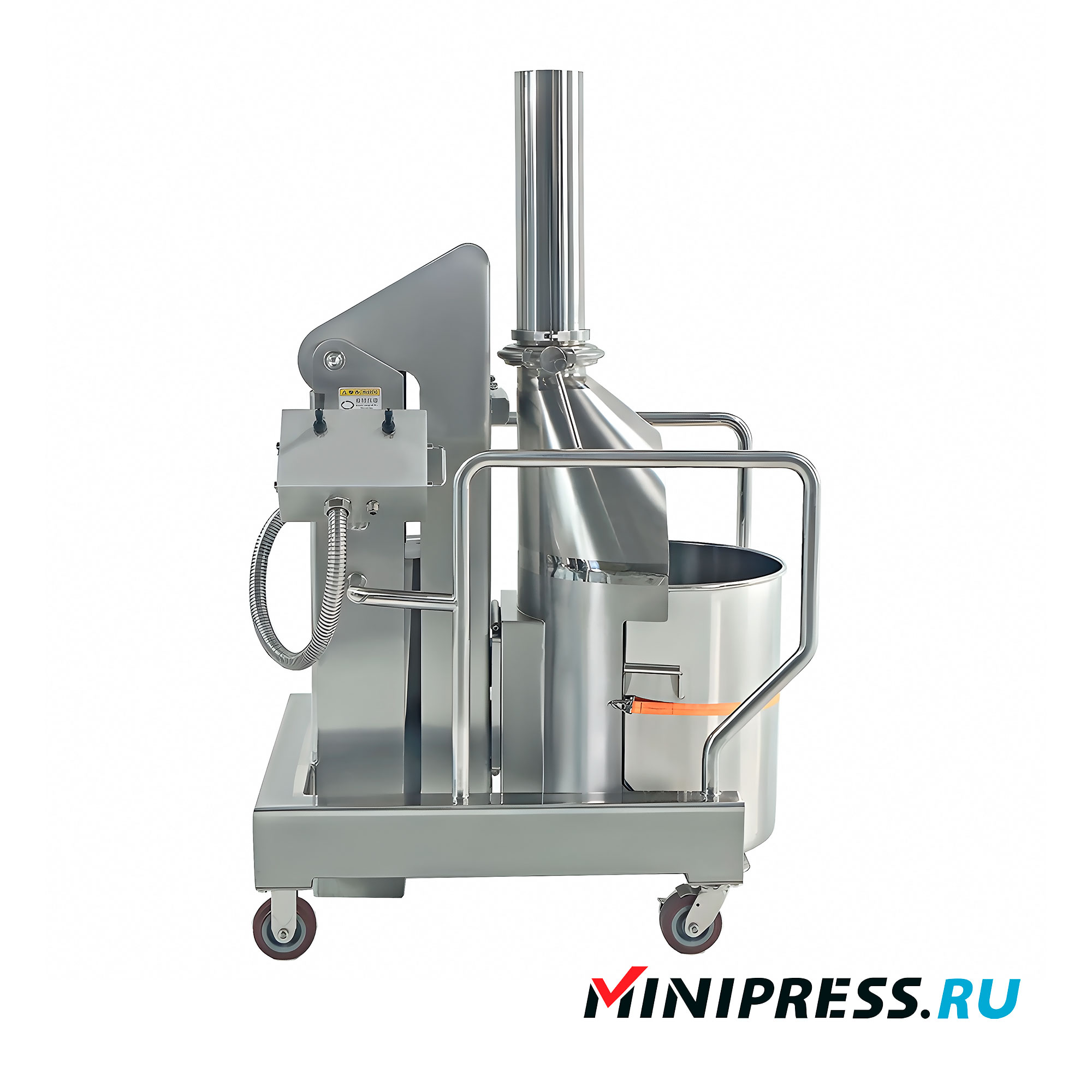 Basculeur automatique de réservoirs de poudre pharmaceutique FTB-15