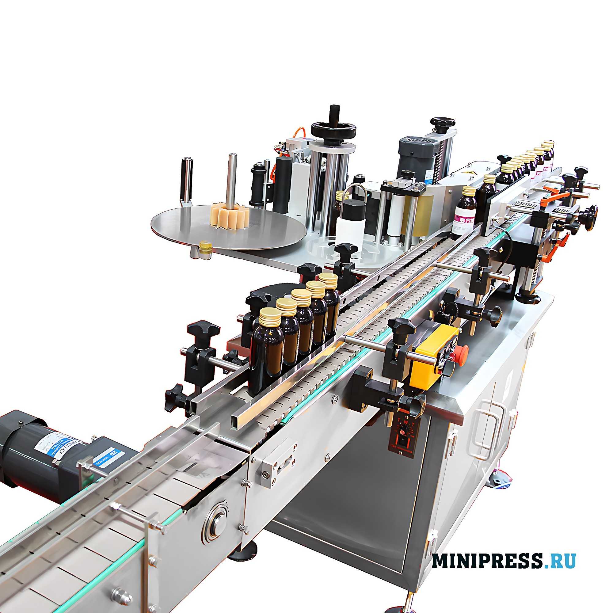 Automatic glass bottle labeling machine YT-10