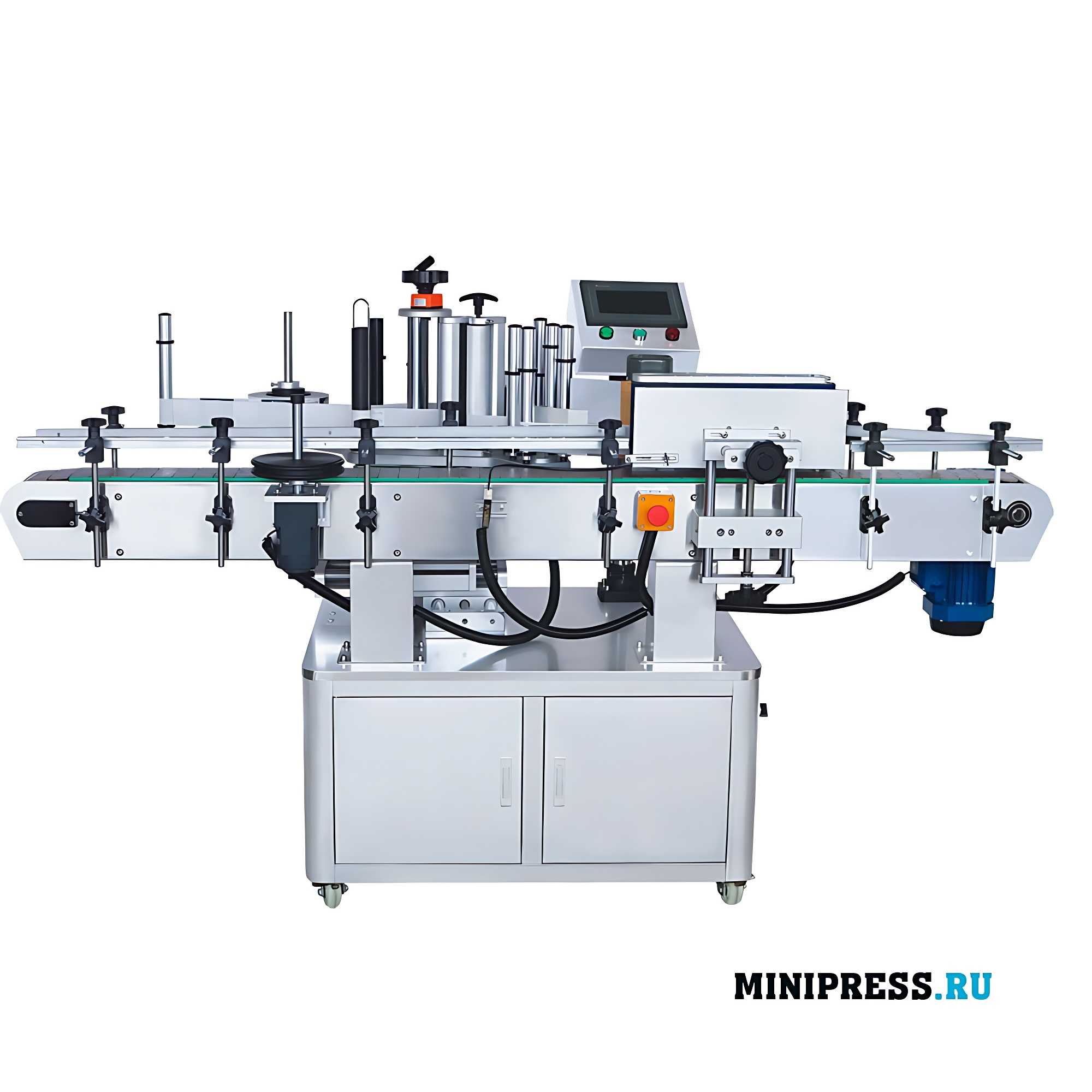 Automatic labeling machine for transparent labels LJ-05