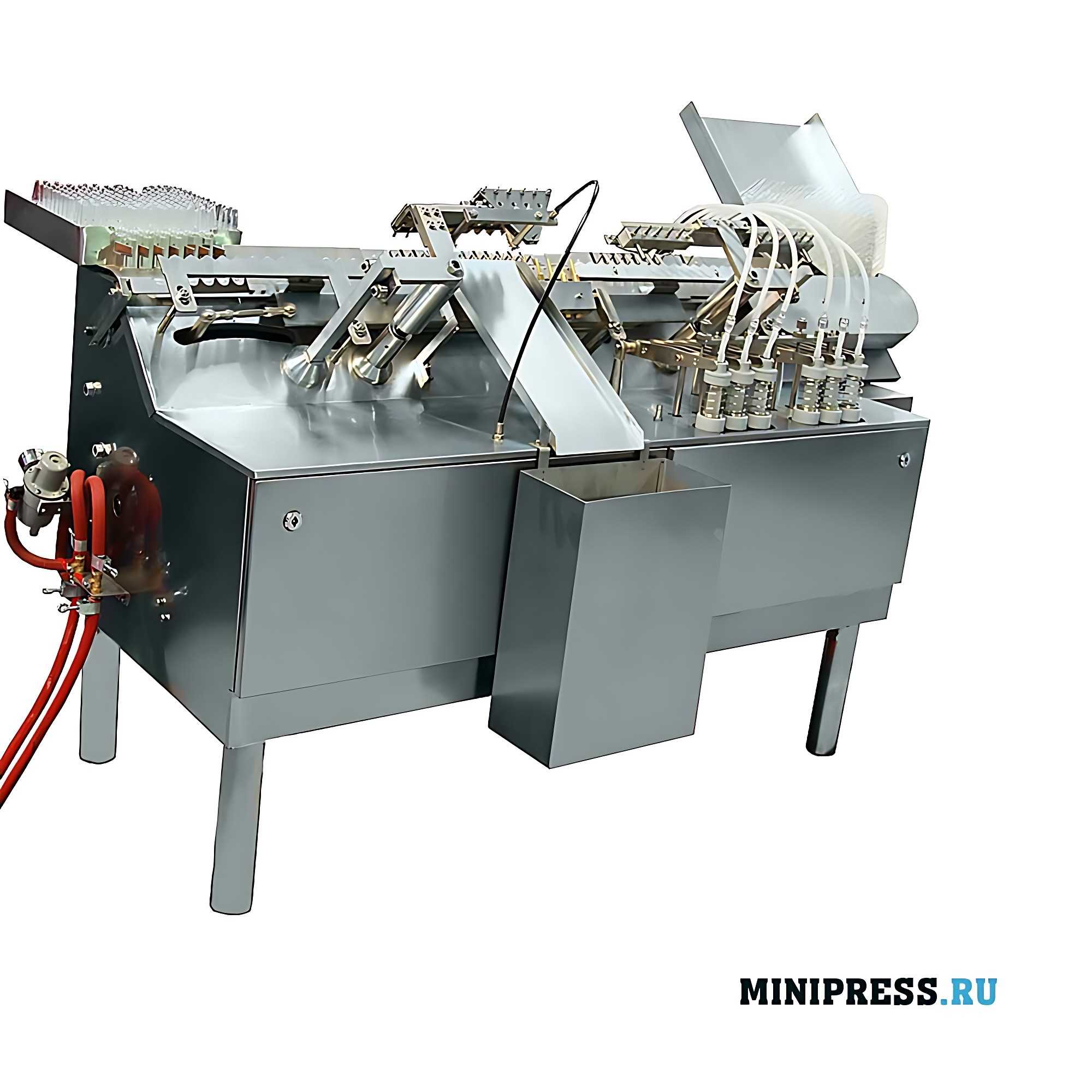 Machine automatique de remplissage et de scellage d'ampoules en verre ALG-02