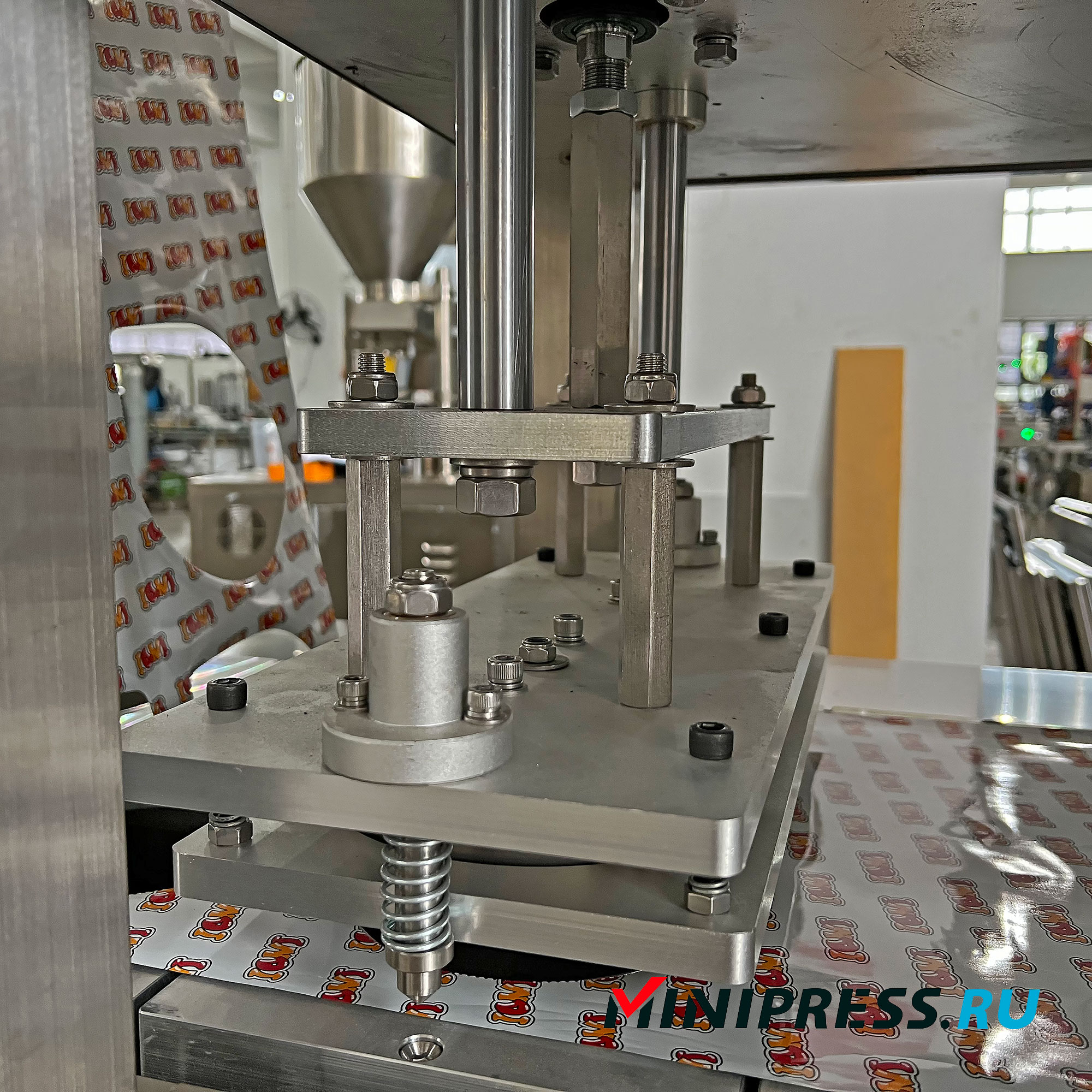 Machine d'emballage automatique pour le remplissage de liquides et de gels dans des gobelets en plastique JB-02