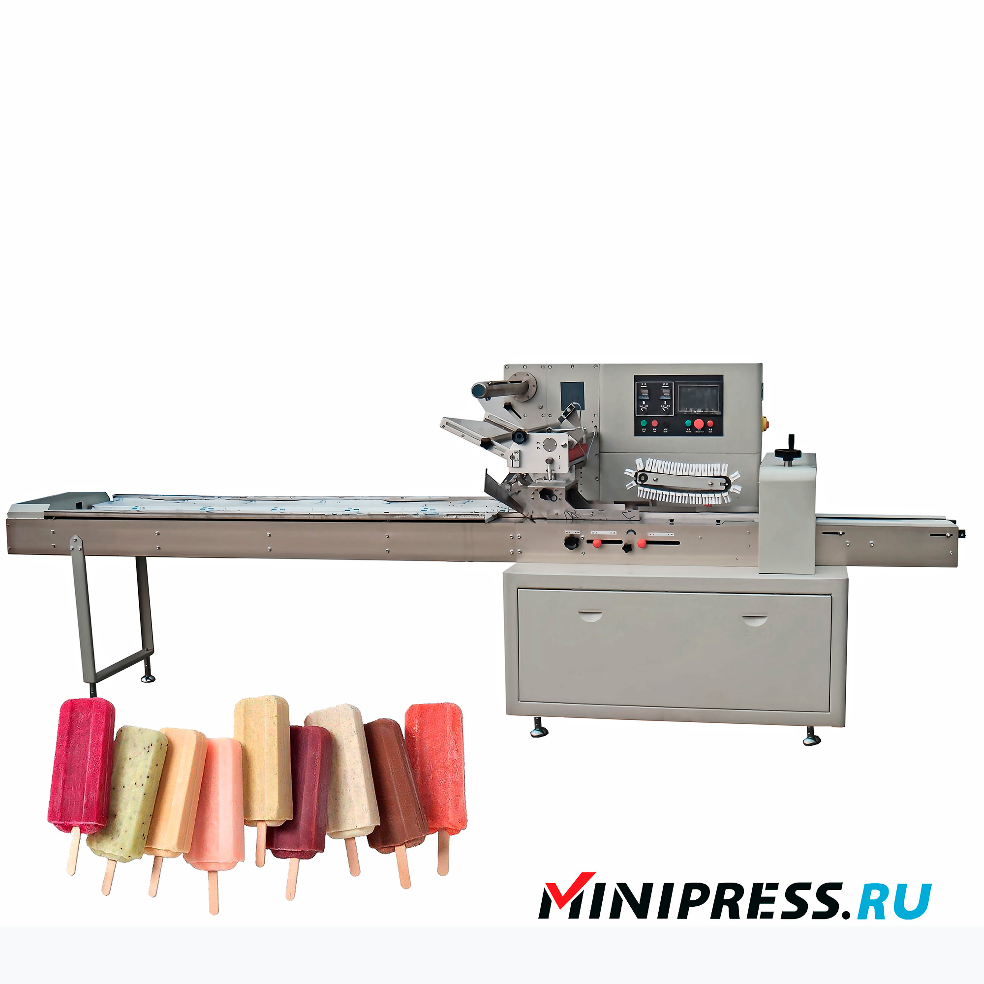 Machine flowpack pour crème glacée PU-350