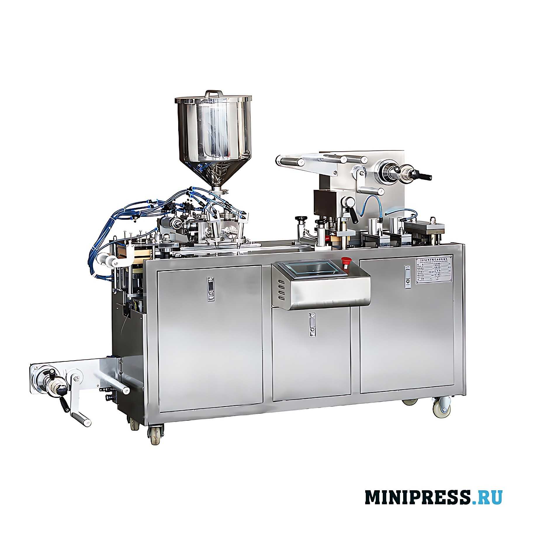 Machine de conditionnement sous blister pour remplissage de miel MN-82