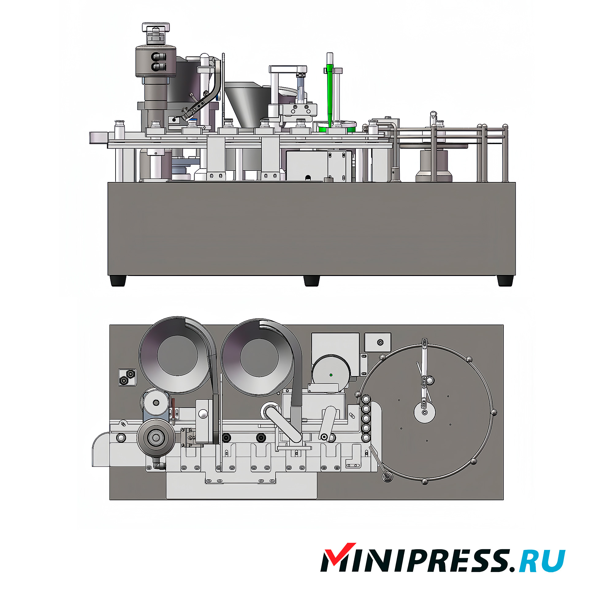 Machine de remplissage et de bouchage automatique de flacons de pénicilline de table SX-01