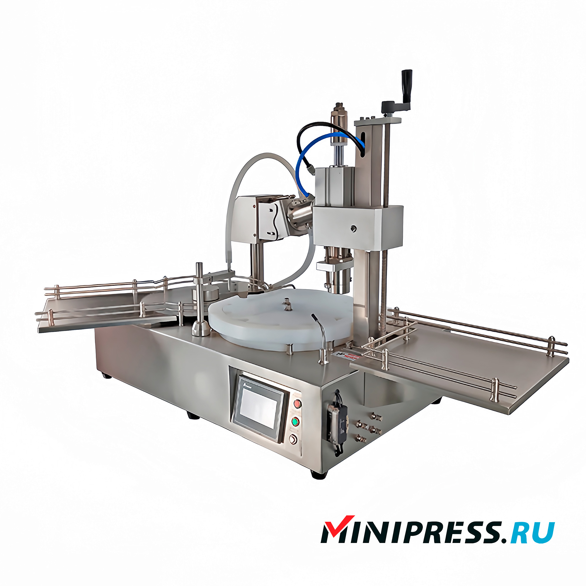 Machine de remplissage et de bouchage semi-automatique de flacons de pénicilline de table GX-30