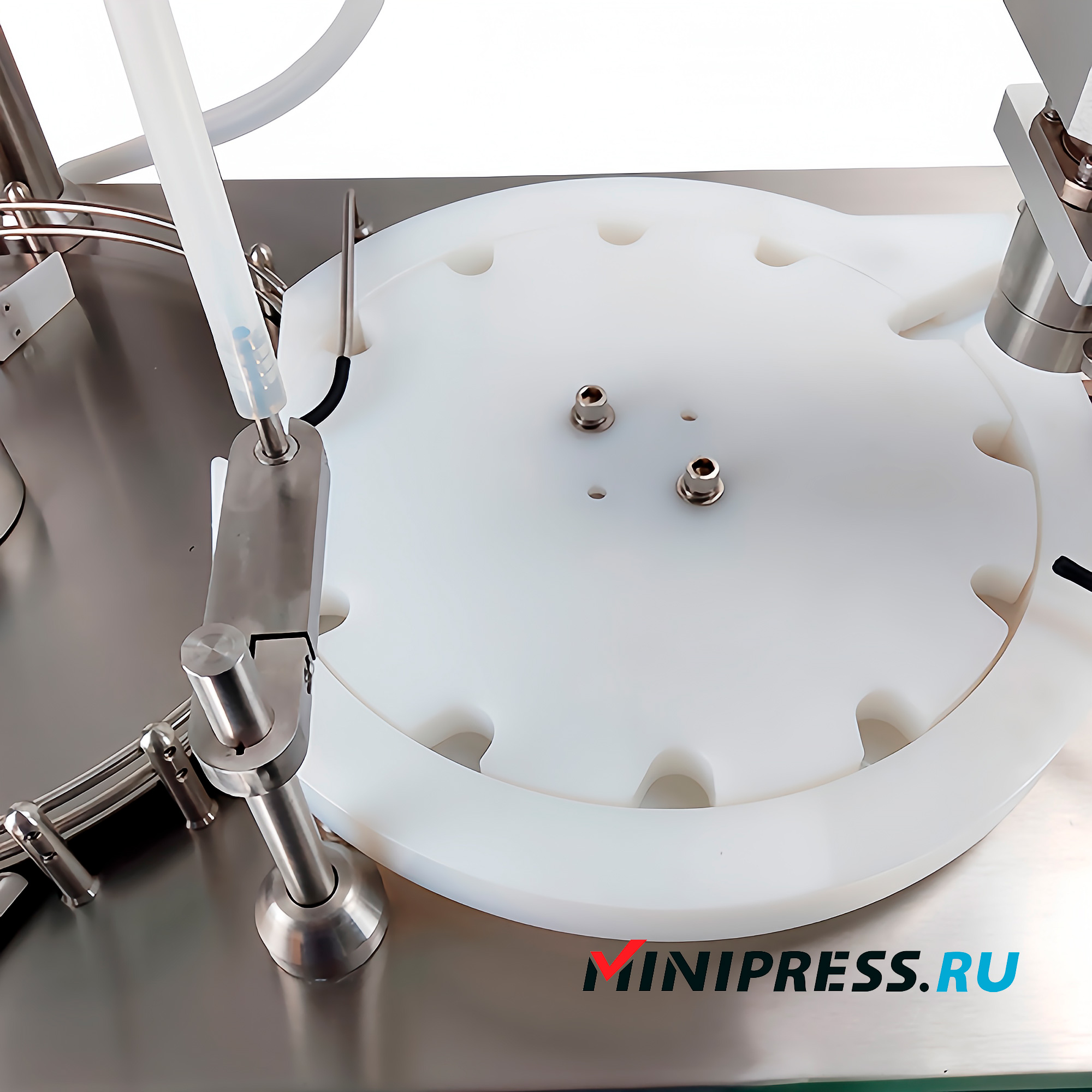 Machine de remplissage et de bouchage semi-automatique de flacons de pénicilline de table GX-30