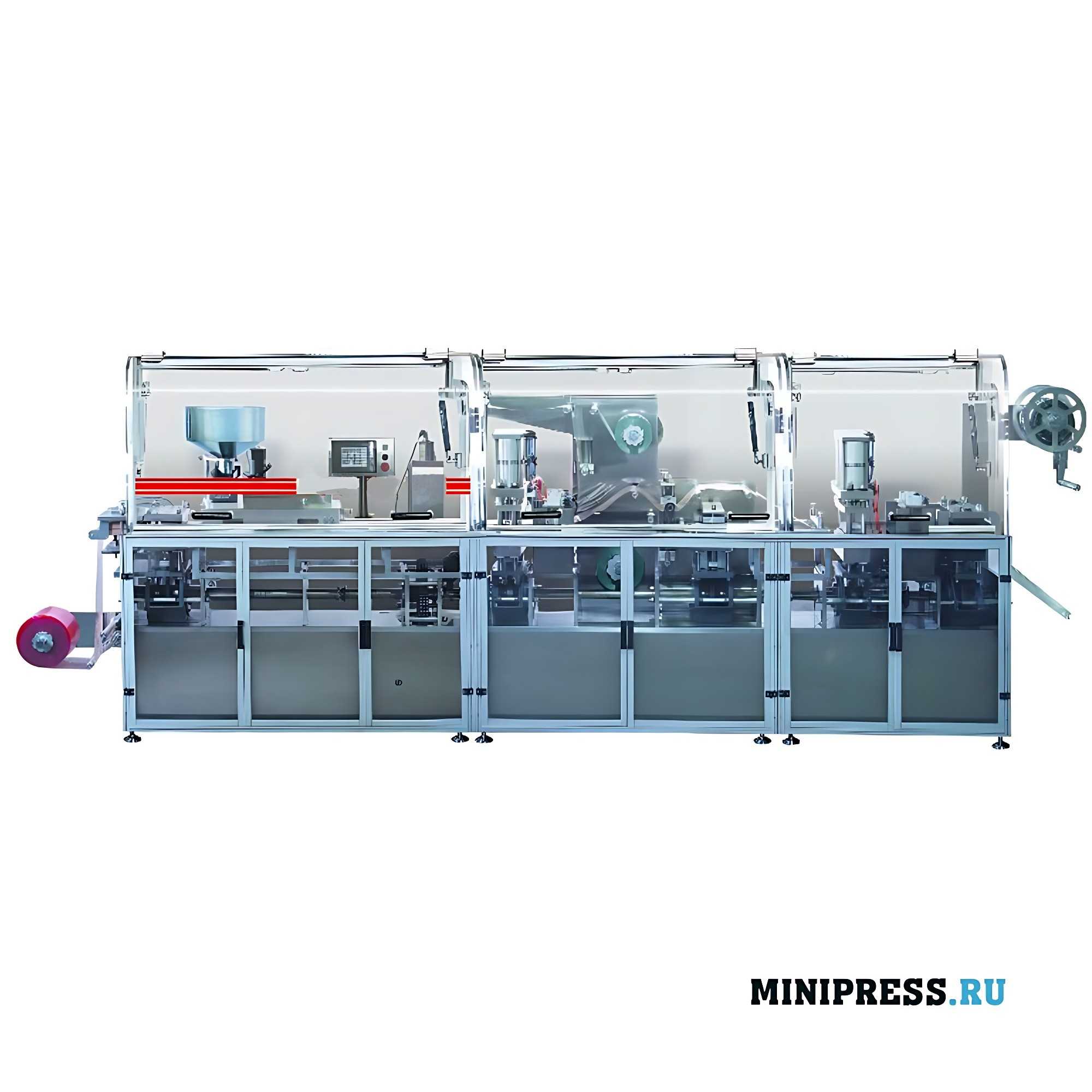 Automatic Blister Packing Machine Aluminum Aluminum/Aluminum PVC ZM 251F