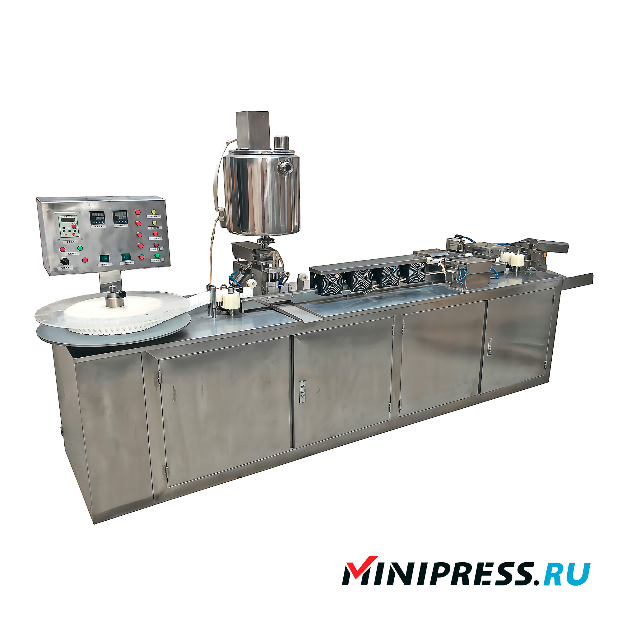 Machine semi-automatique de remplissage et de scellage de suppositoires SG-01