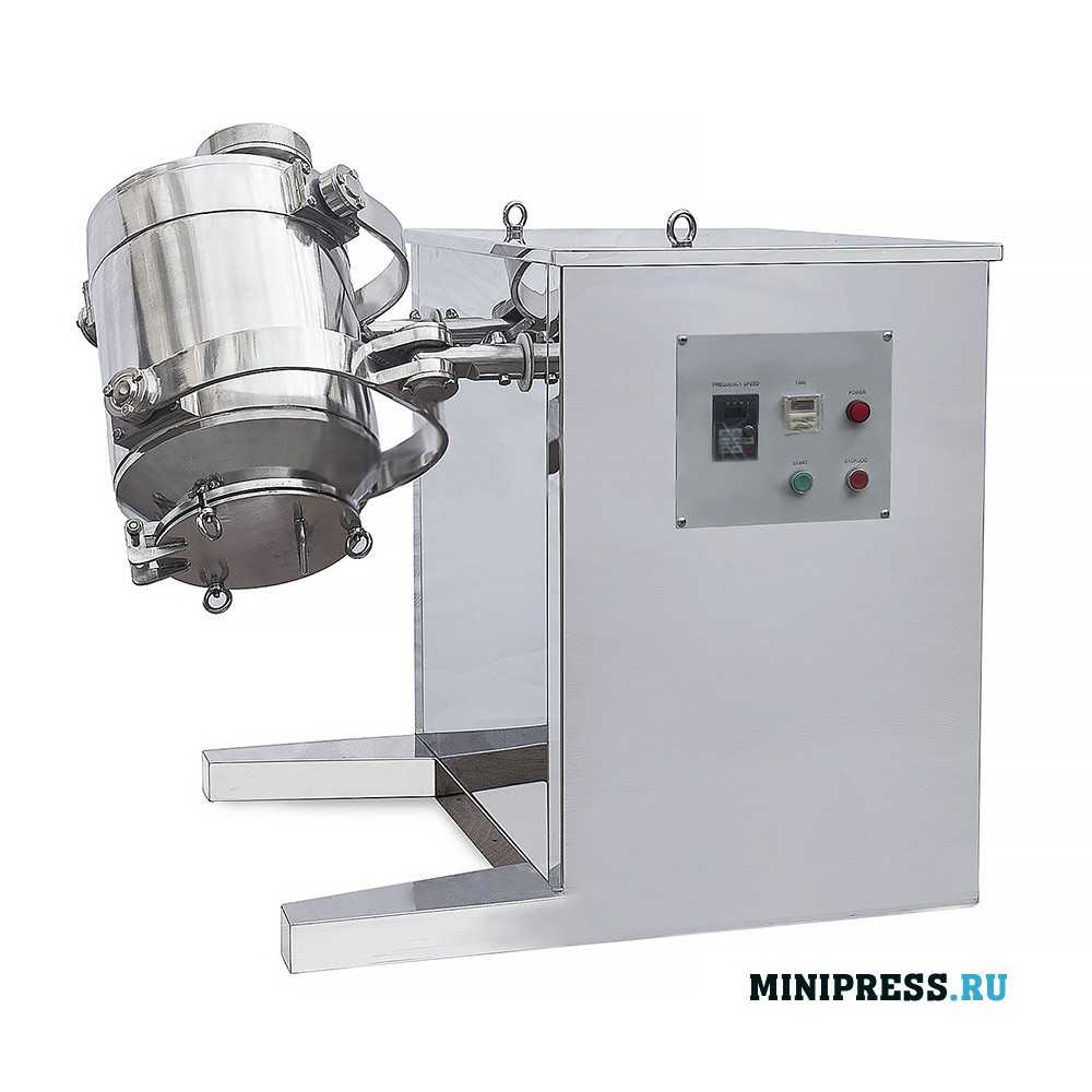 Drunken Barrel Powder Mixer 3D-01