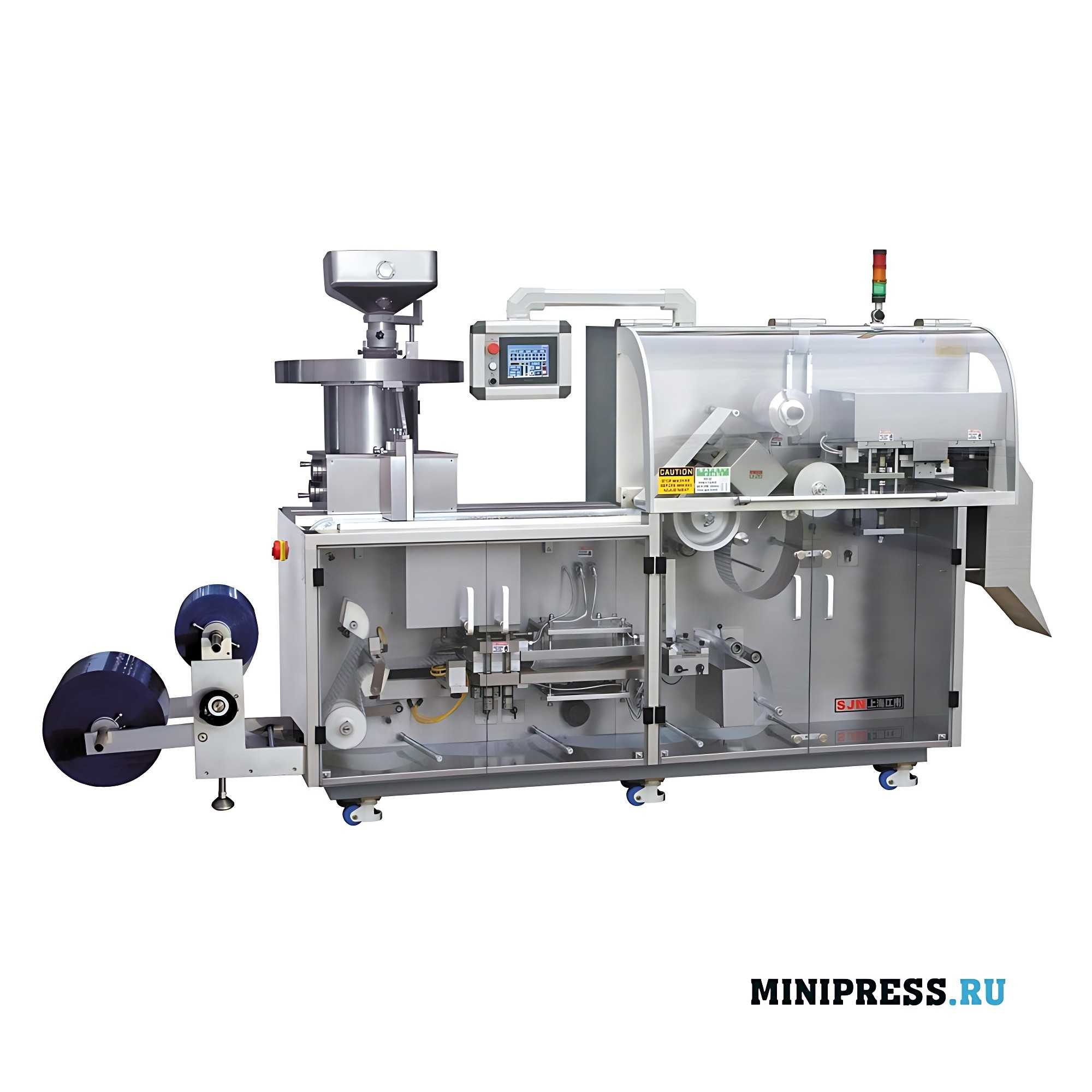 Automatic High Speed Blister Packing Machine Aluminum/Aluminum Aluminum/PVC CP 19