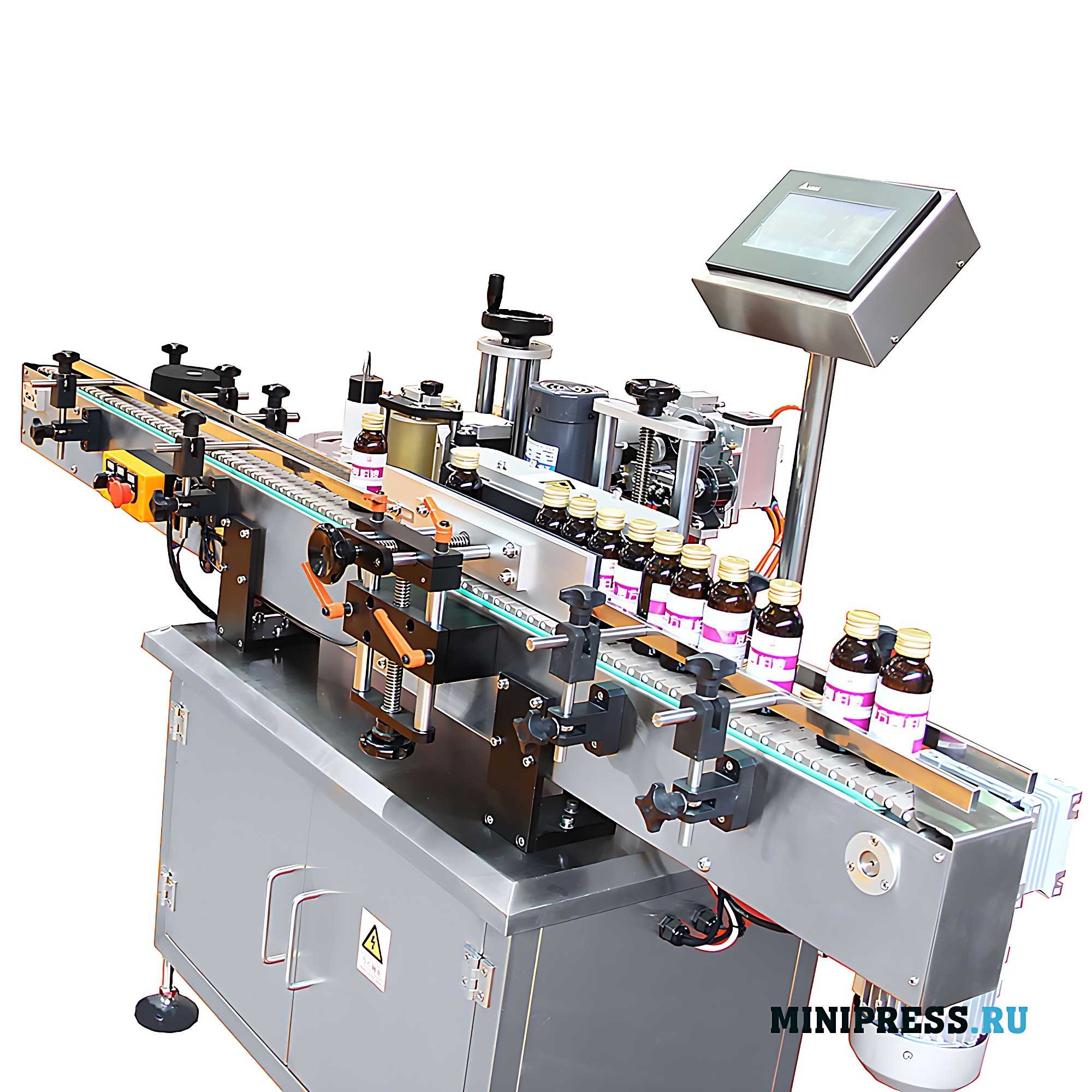 Automatic glass bottle labeling machine YT-10