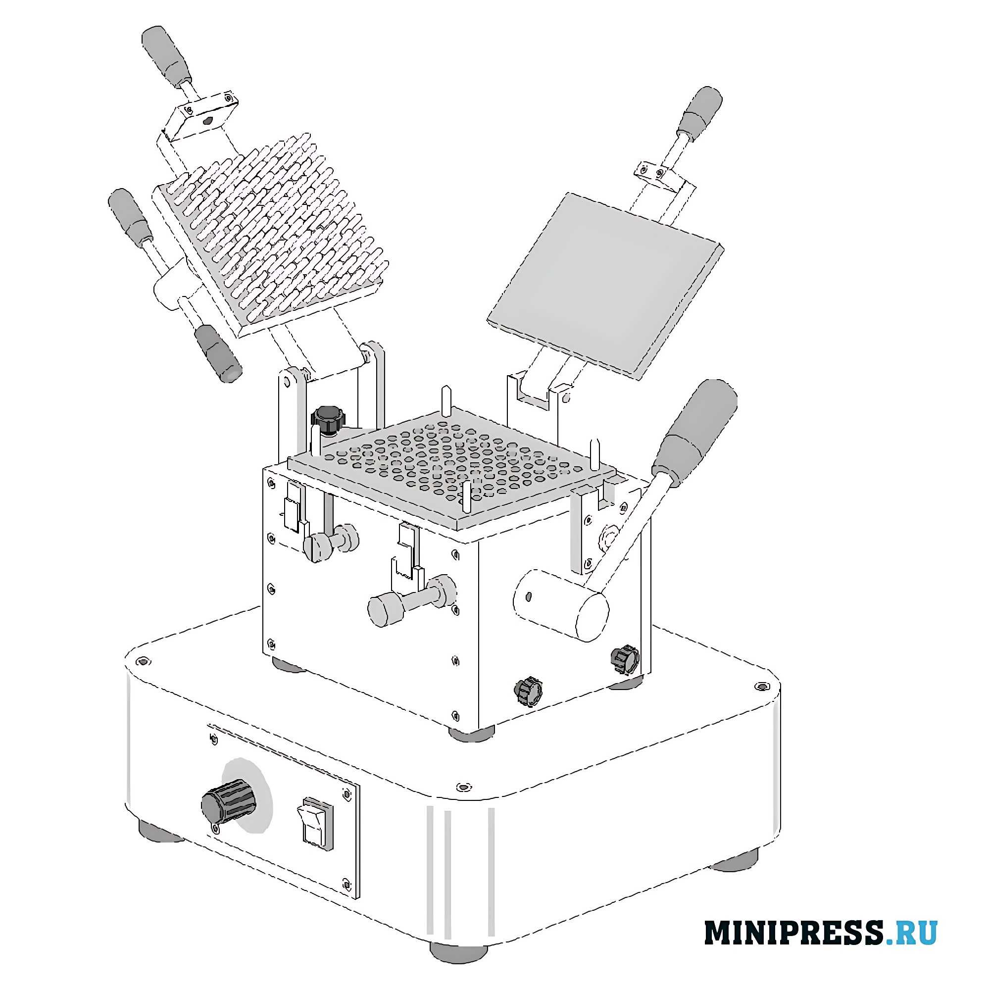 Semi-automatic capsule filling machine ITA-015