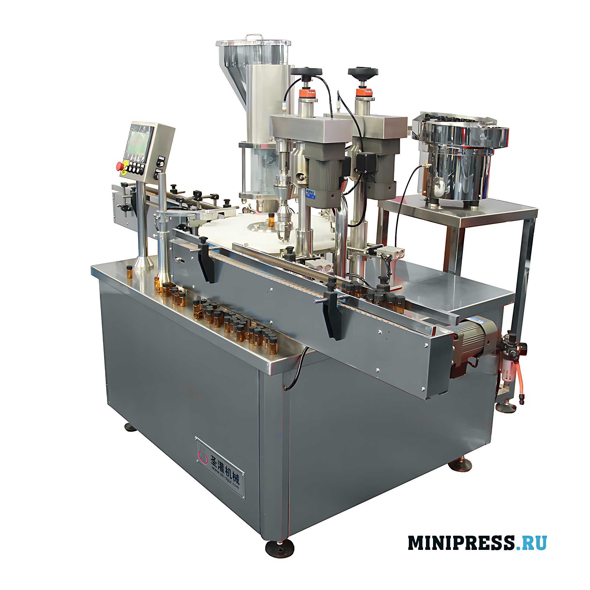 Automatic powder bottle filling machine PR-15