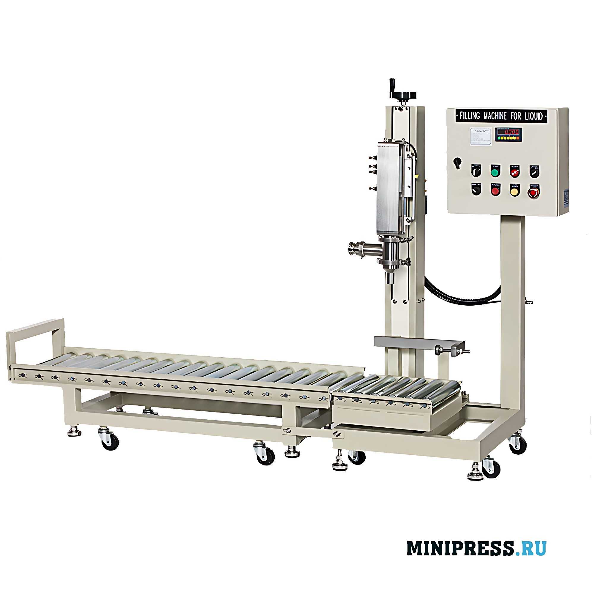 Riempitrice semiautomatica per liquidi DF-03