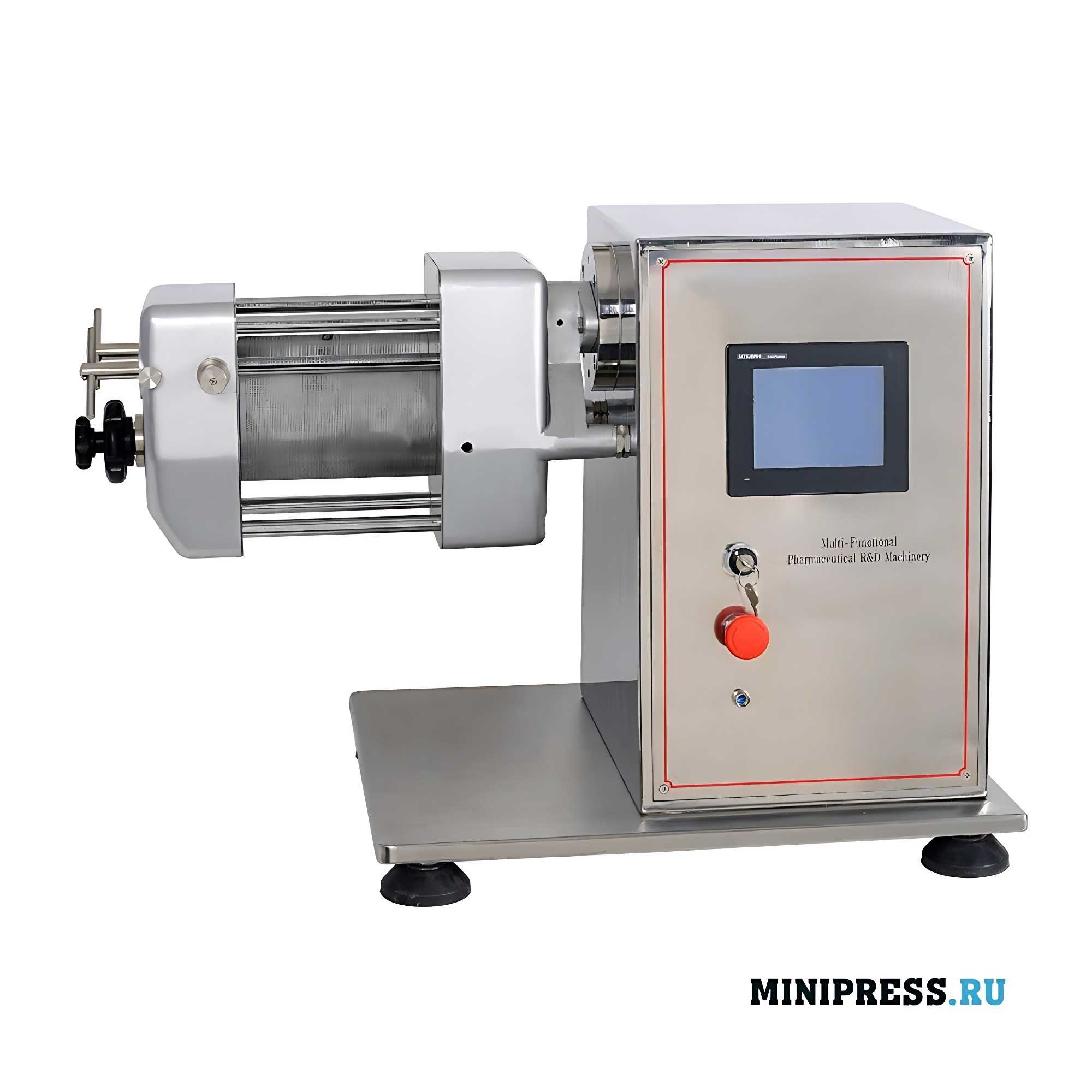 Equipamento farmacêutico experimental multifuncional e Granulador Vibratório UNIDADE 2