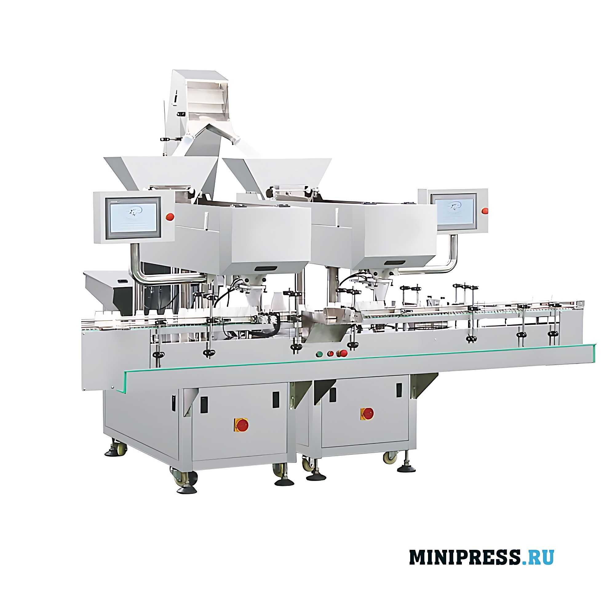 Máquina automática de contagem e enchimento de comprimidos e cápsulas FF-02