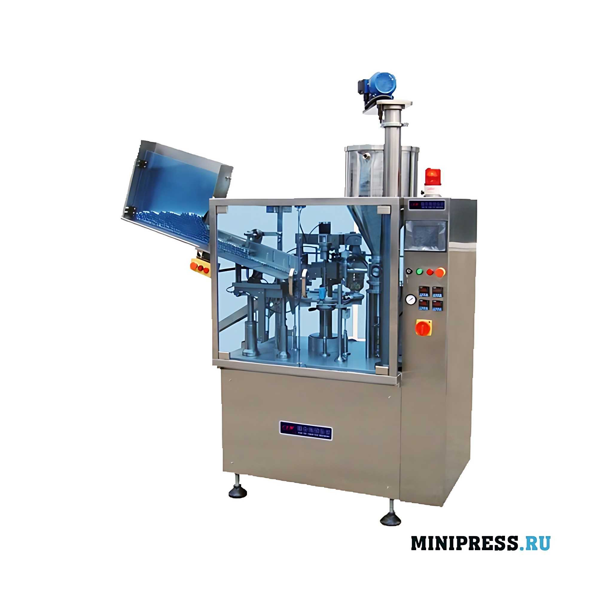 Automatic tube Filling Machine in plastic and laminated tubes TSYM 6TS