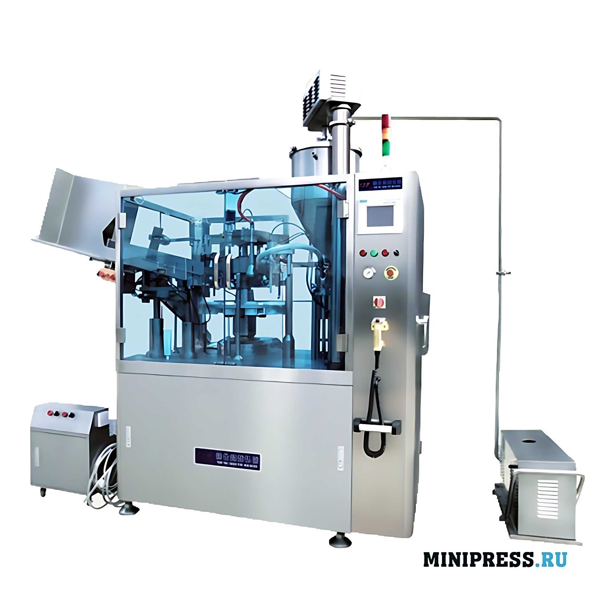 Máquina automática para enchimento de tubos de alumínio e metal TSYM 8Y