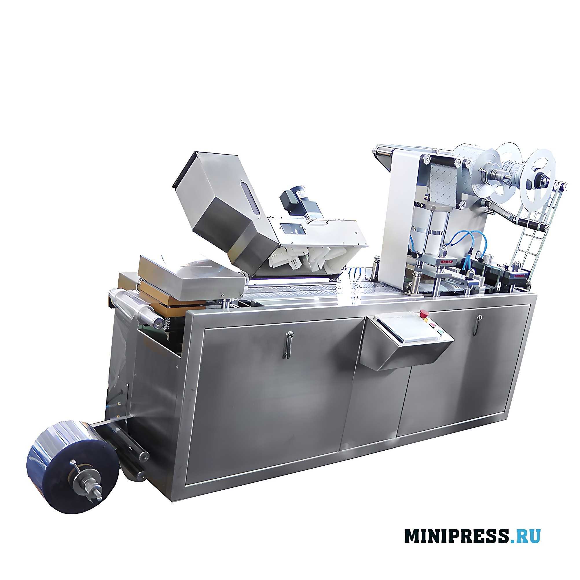 Máquina de embalagem em blister para comprimidos e cápsulas MN-14
