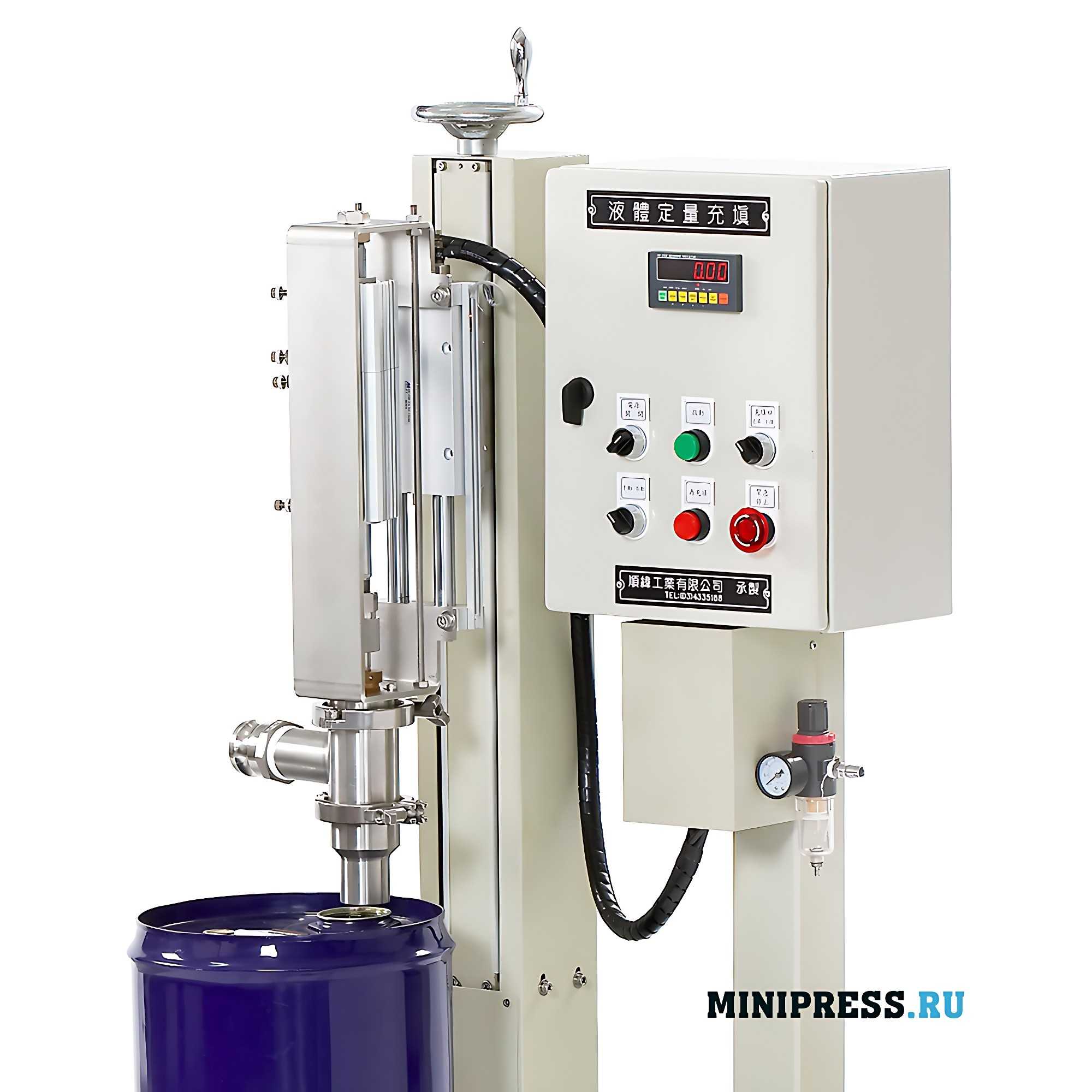 Máquina de enchimento de líquidos semiautomática DF-03