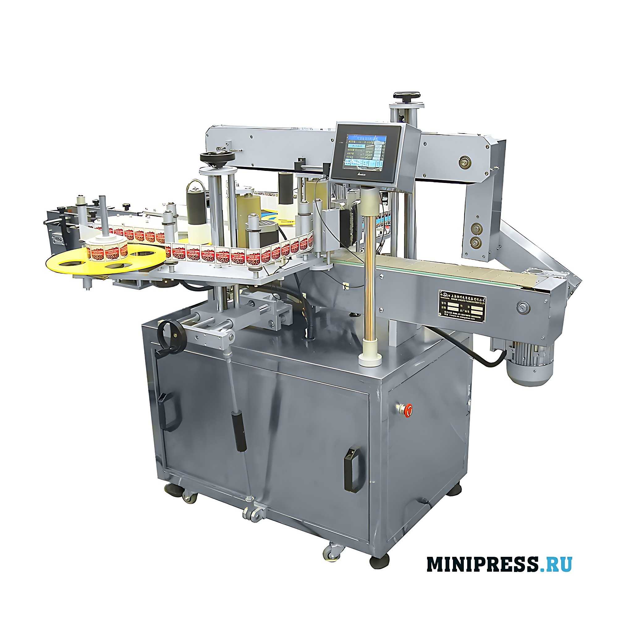 Máquina de etiquetagem dupla face automática ST-36