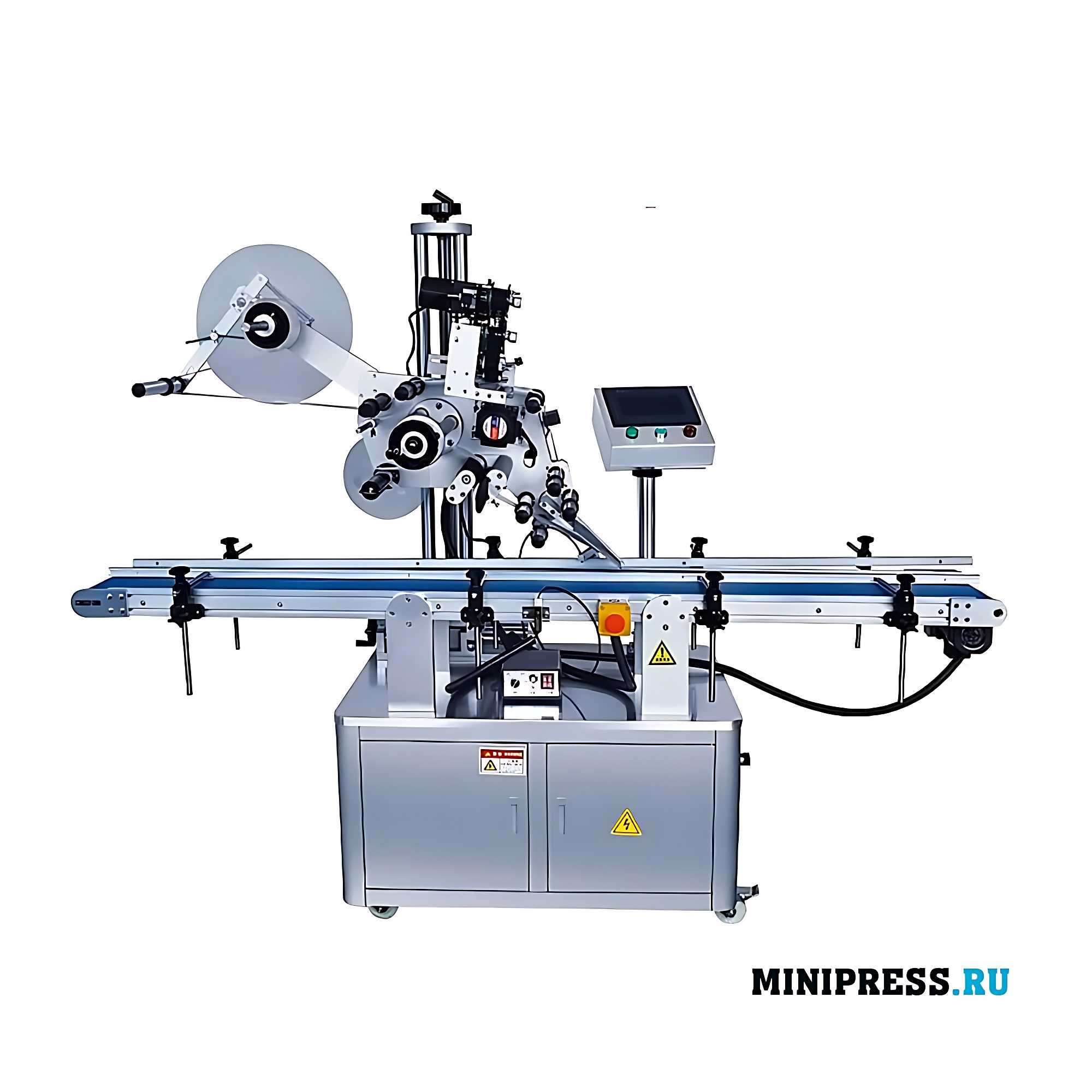 Máquina de etiquetagem para etiquetagem em cima de tampas de garrafas LJ-06