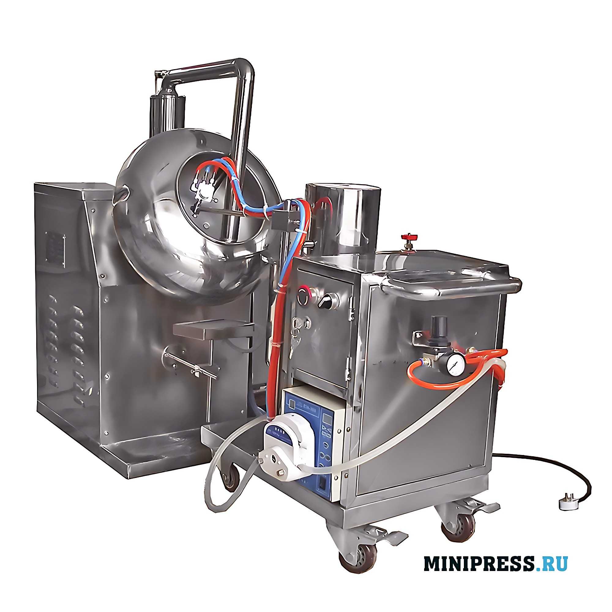Máquina de revestimento de comprimidos por pulverização DK-43