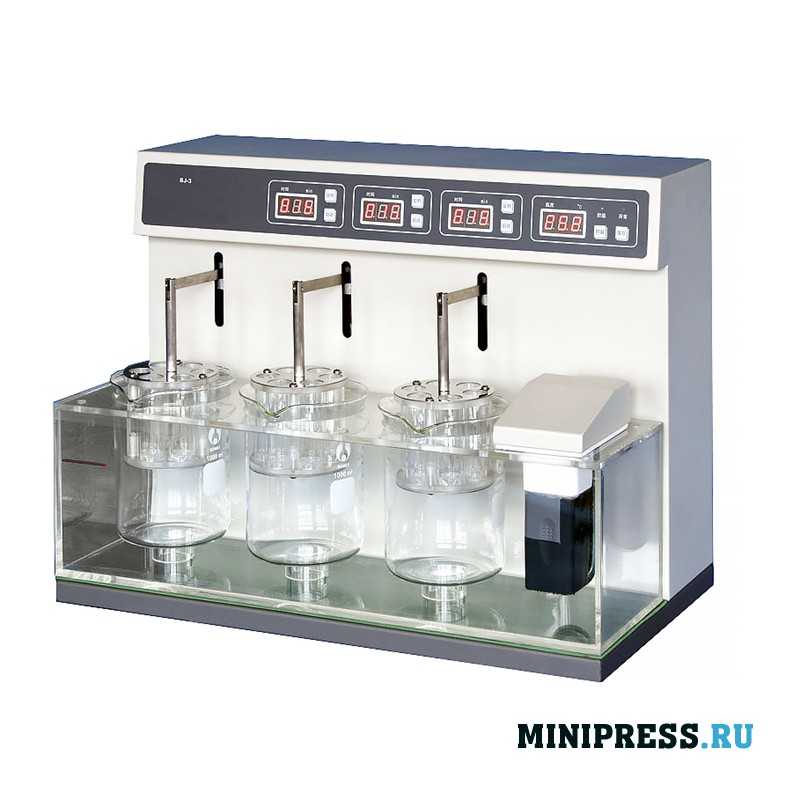 Testador de desintegração de sólidos de laboratório BJ-03
