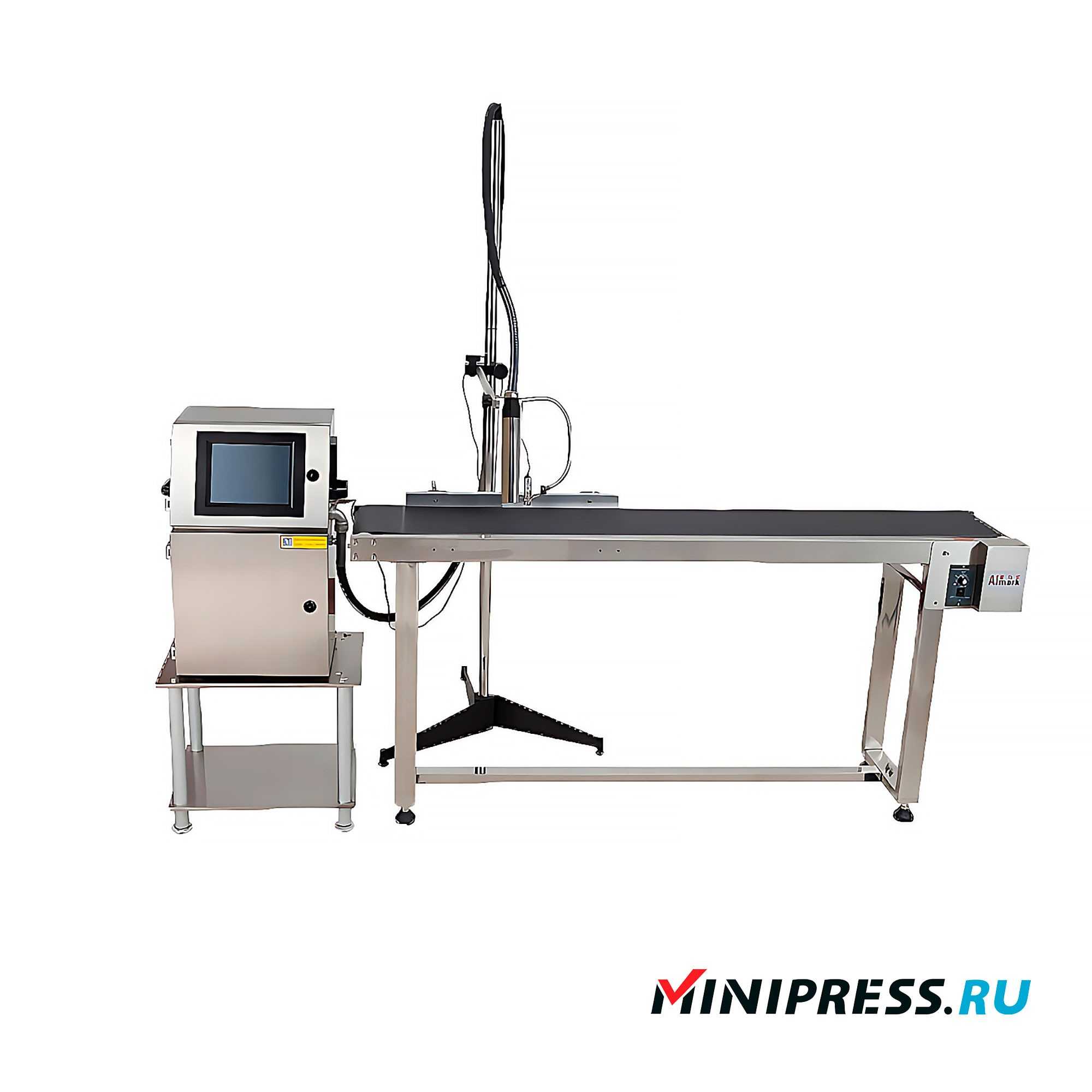 Impresora de inyección de tinta industrial para impresión de fecha y código QR LV-09