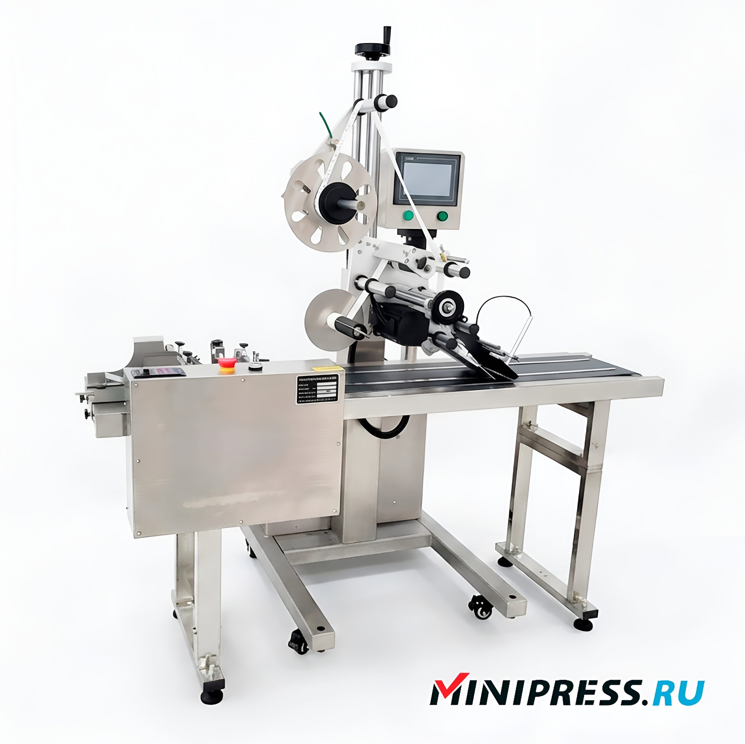 Автоматическая этикетировочная машина с фрикционным фидером FY-30 Minipress.ru Автоматическая этикетировочная машина с фрикционным фидером FY-30