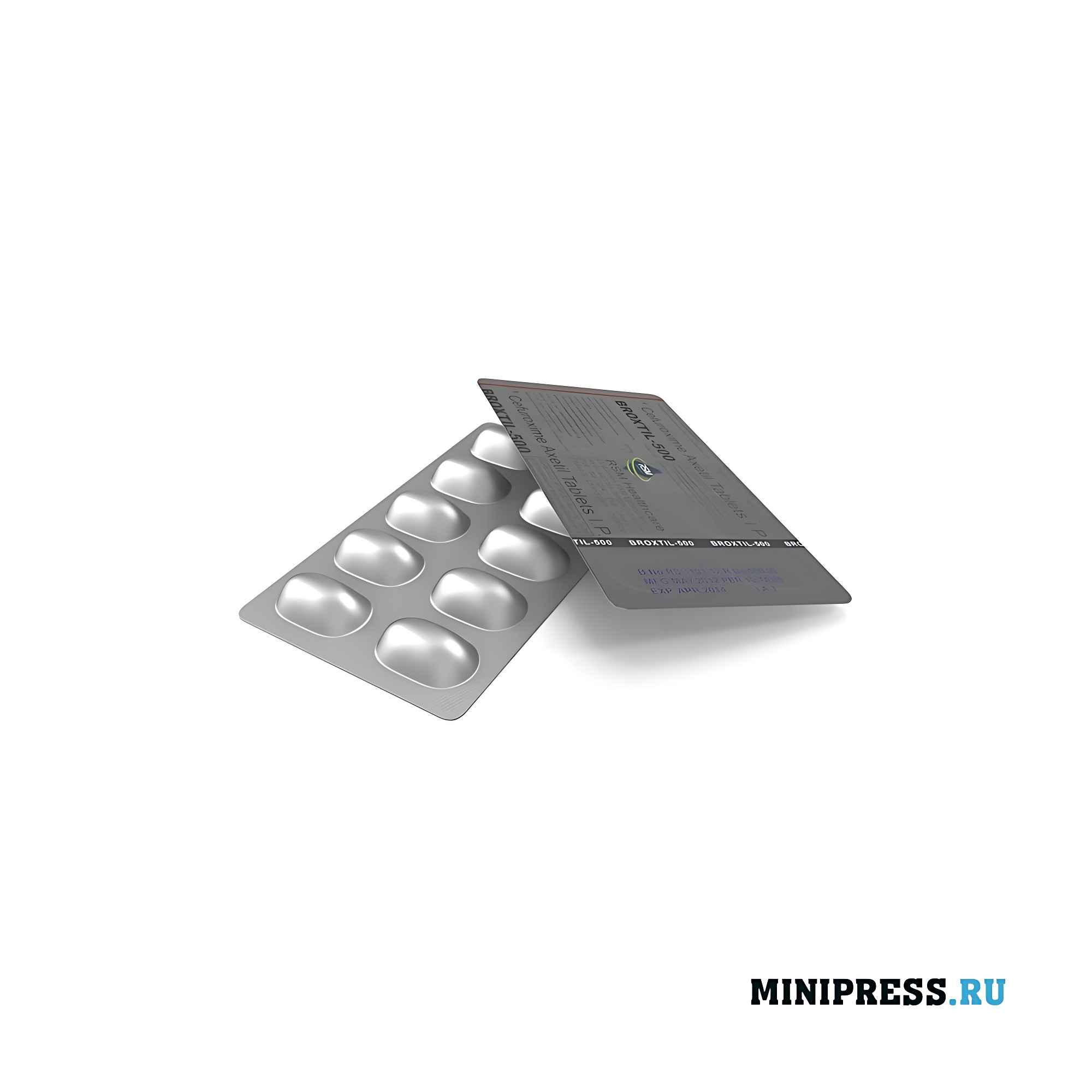 Упаковка таблеток в блистер алюминий/алюминий-алюминий/пвх