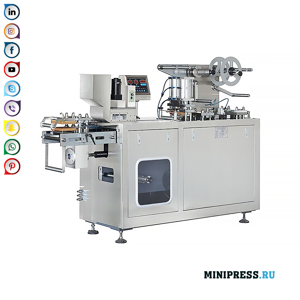 Automatic Tablet and Capsule Blister Packing Machine