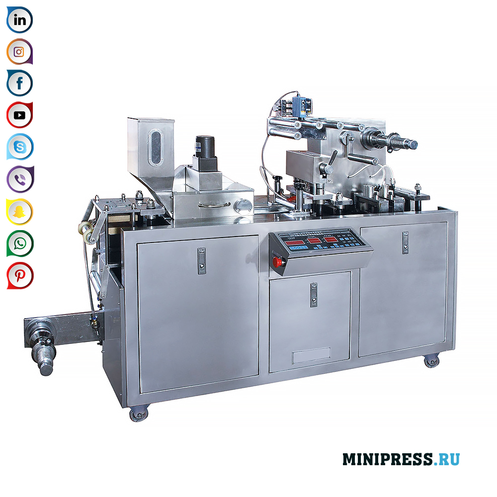 Automatic Tablet and Capsule Blister Packing Machine