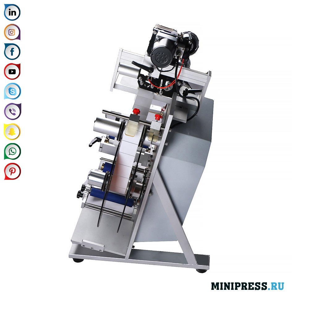 Self-Adhesive Label Labeling Machine for Bottle and Vial