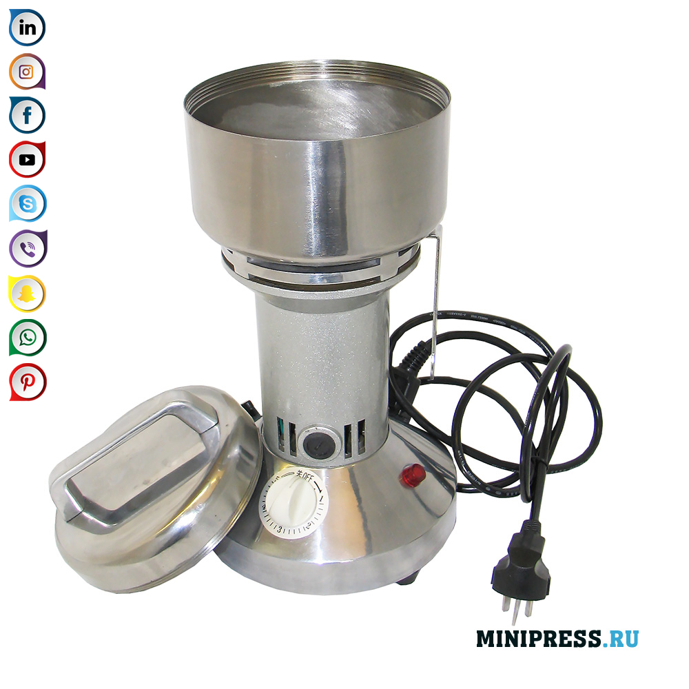 Equipment for grinding pharmaceutical and food raw materials mills, grinders