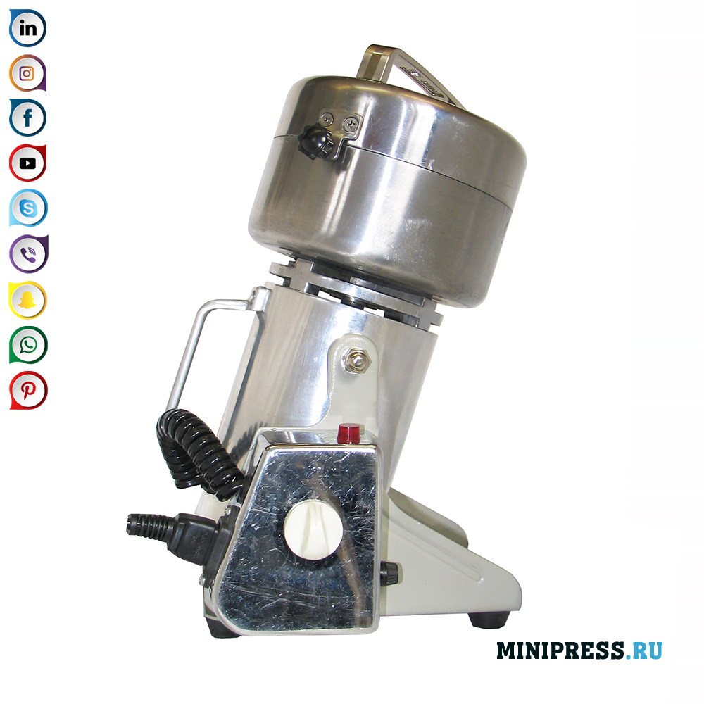 Equipment for grinding pharmaceutical and food raw materials mills, grinders