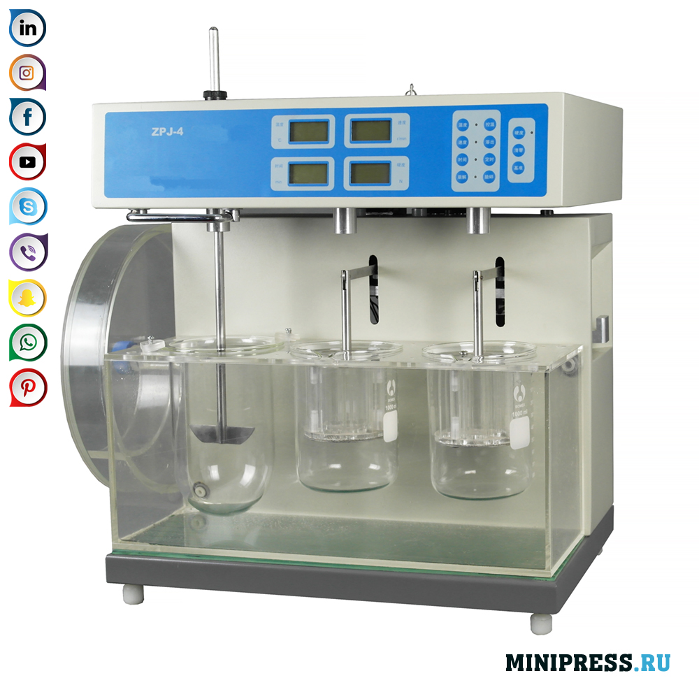 Laboratory equipment for the analysis of the properties and qualities of tablets
