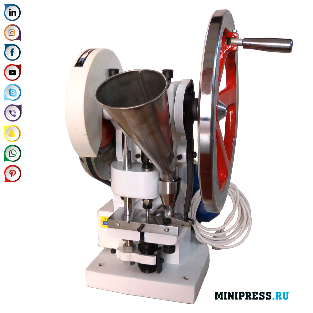 Laboratory automatic tablet press