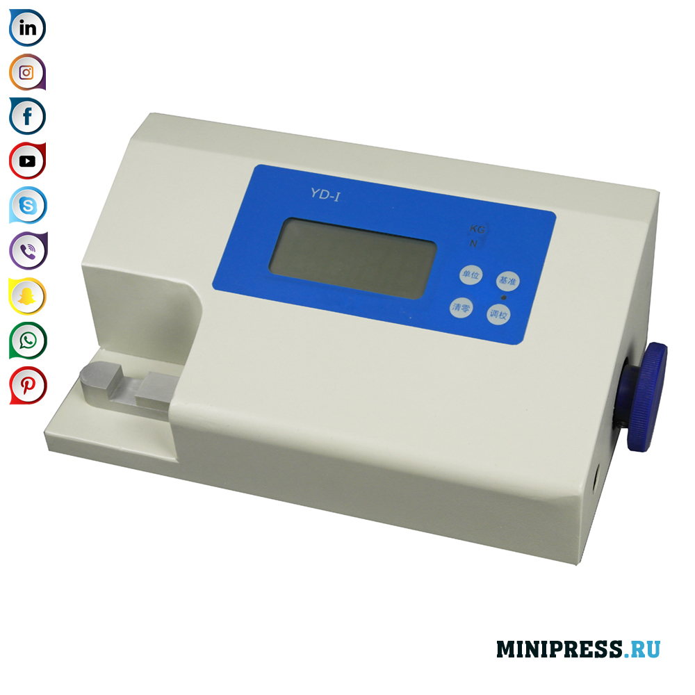 The tablet hardness analyzer is designed to abrade tablets