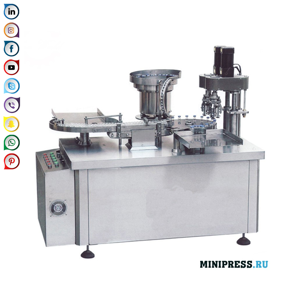 Automatic bottle capping equipment