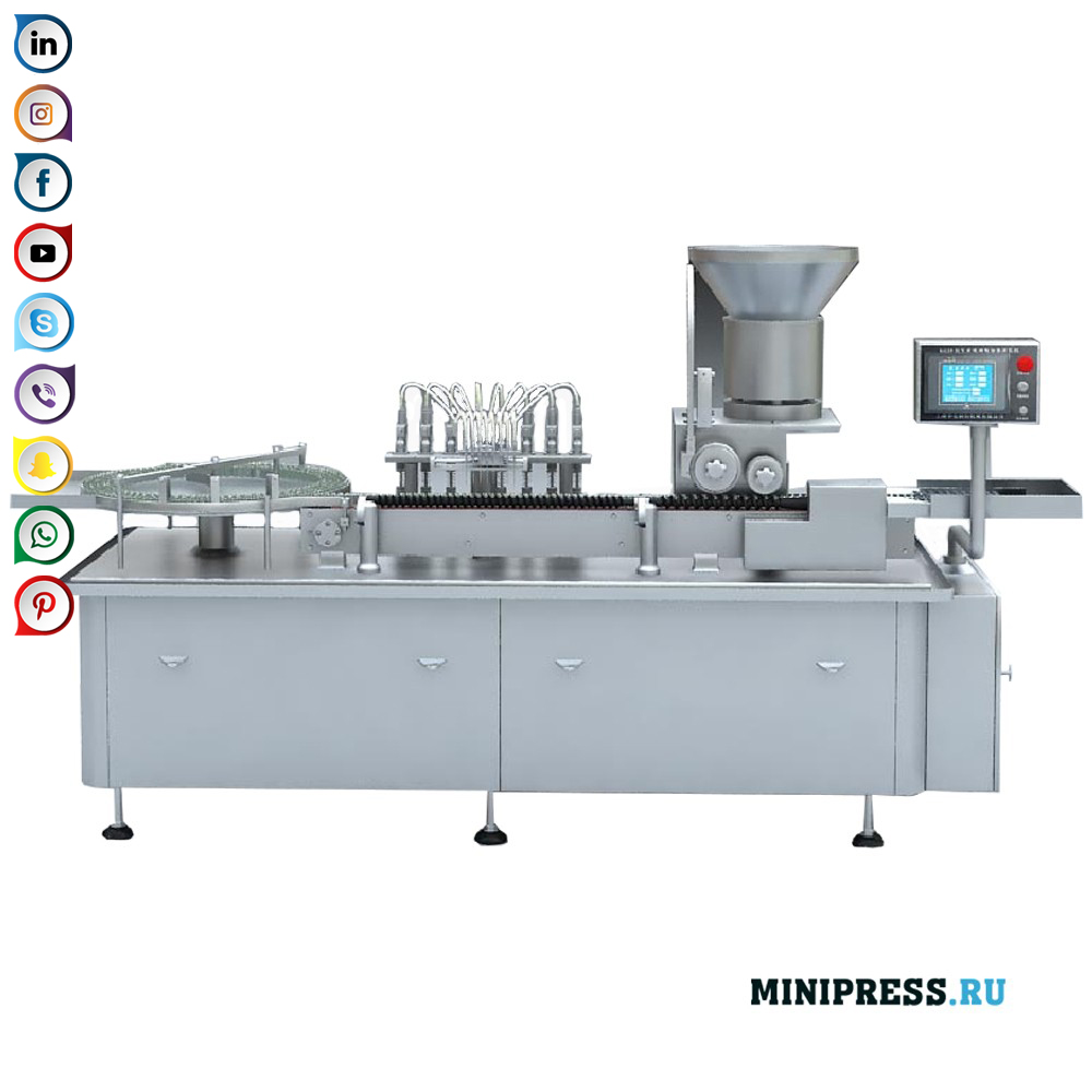 High-speed filling and capping equipment