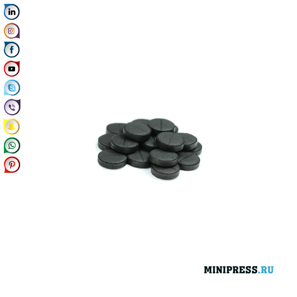 Tabletta nyomtatás por tablettákká préselésére