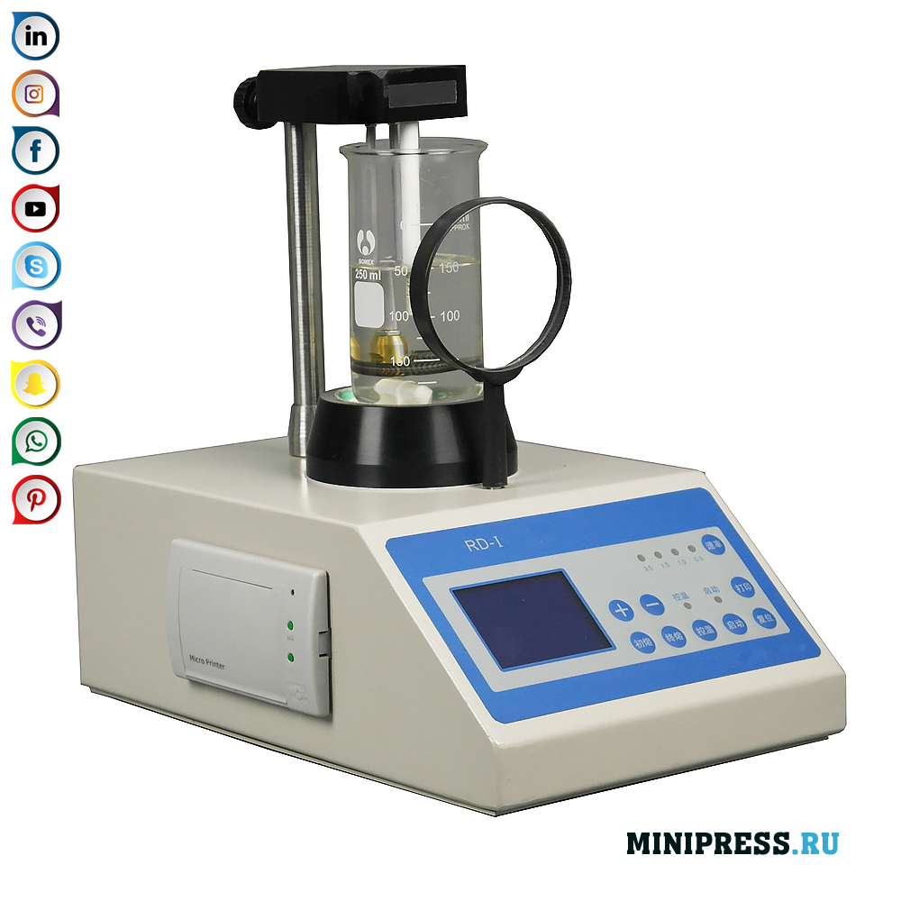 Опрема за проверка на параметрите на топење на фармацевтски препарати
