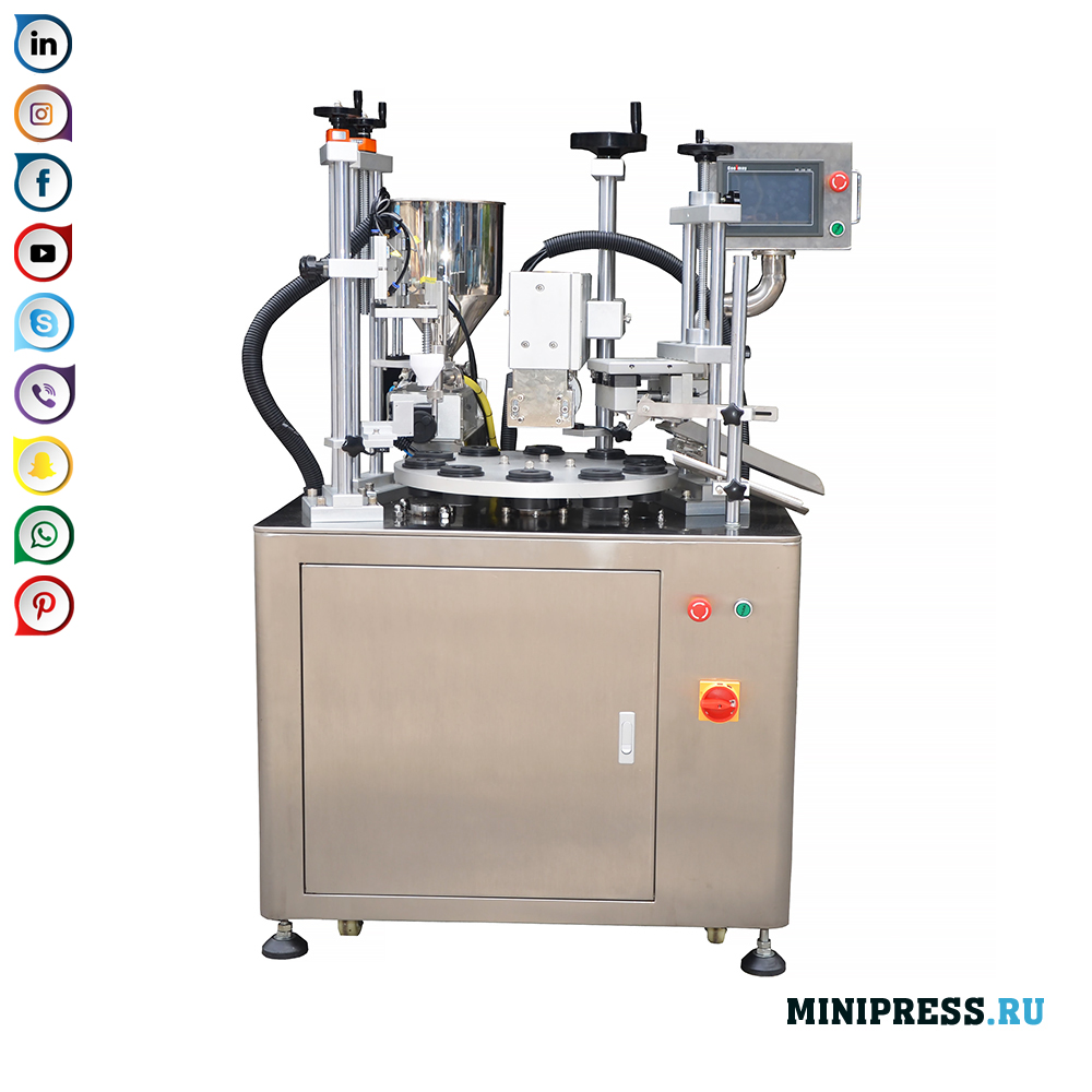 Полу-автоматска ултразвучна машина за запечатување на рабовите на пластични цевки