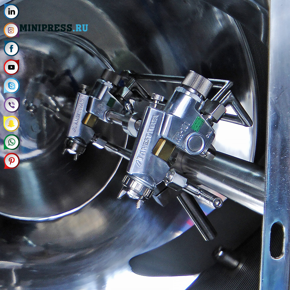 Машина за производњу дренажа и облога таблета са љуском направљеном од полимерних материјала
