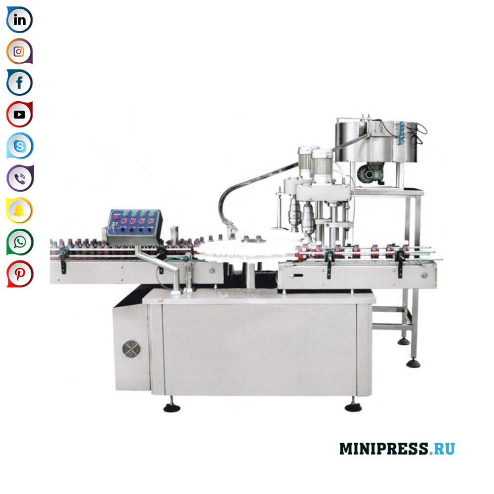 Awtomatikong Double Head Capping Machine