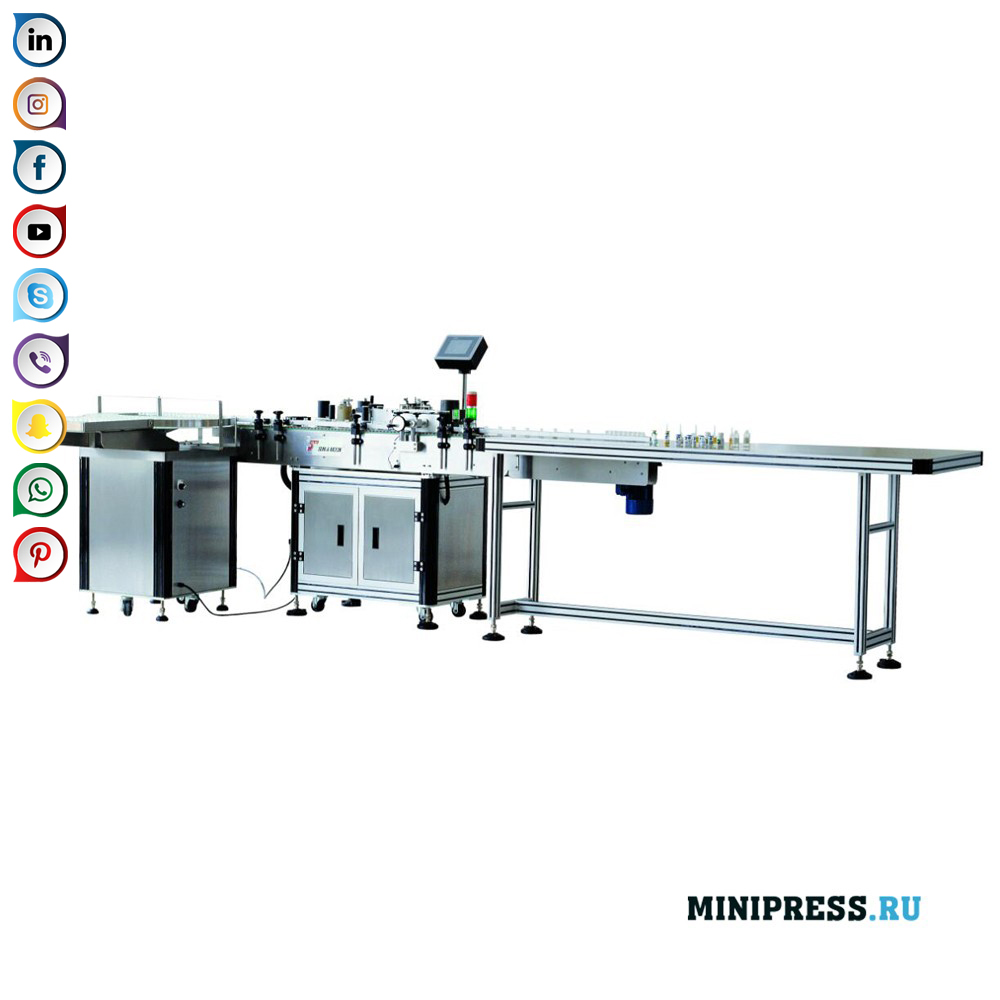High Speed ​​Labeling Equipment para sa Vial at Ampoules