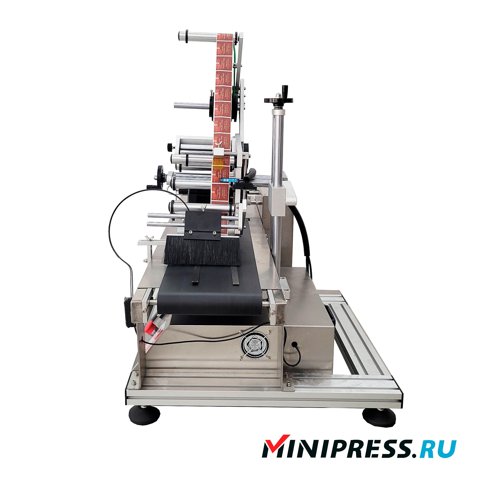 Automatic Desktop Labeling Machine with Friction Feeder LY-20 Minipress.ru Automatic Desktop Labeling Machine with Friction Feeder LY-20