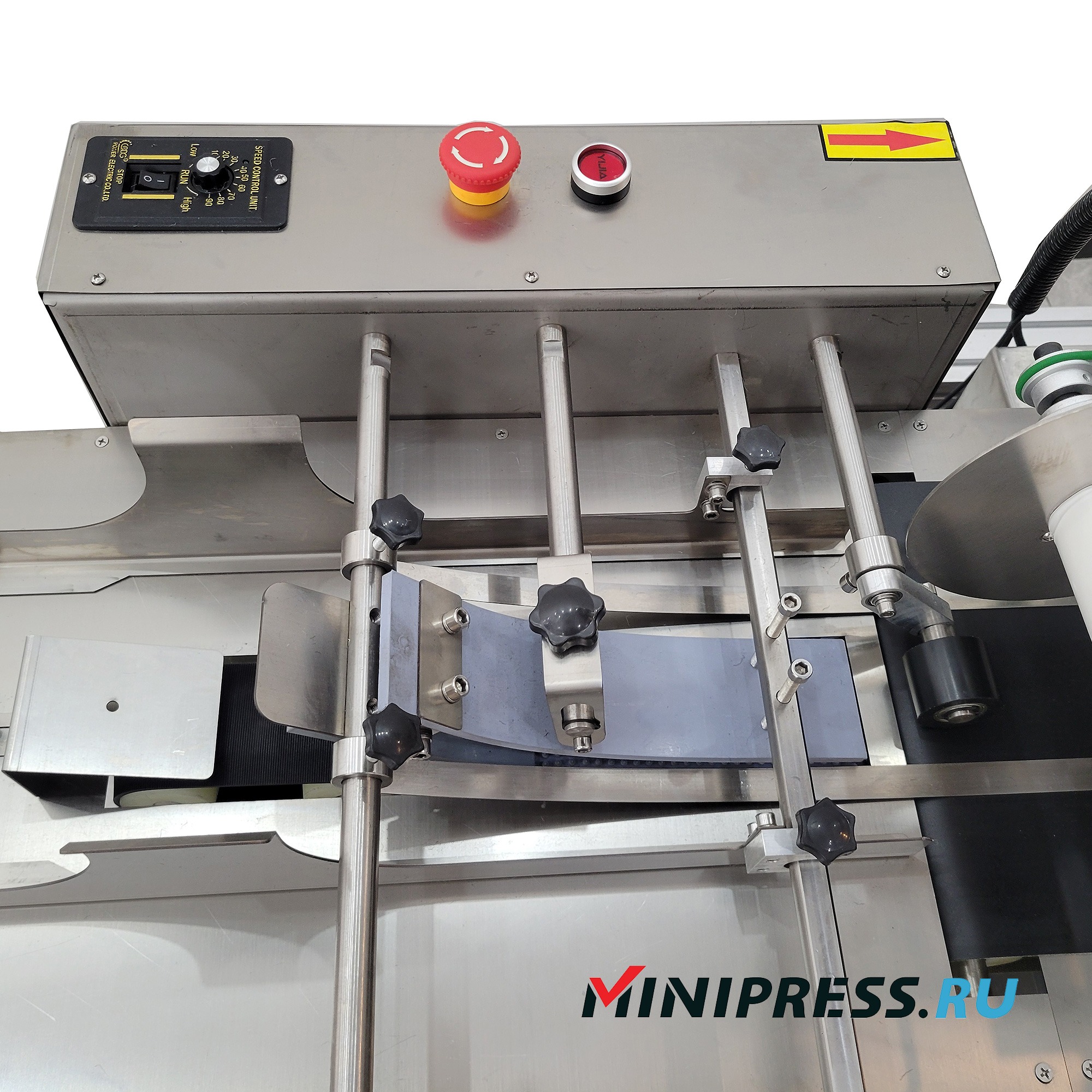 Automatic Desktop Labeling Machine with Friction Feeder LY-20 Minipress.ru Automatic Desktop Labeling Machine with Friction Feeder LY-20