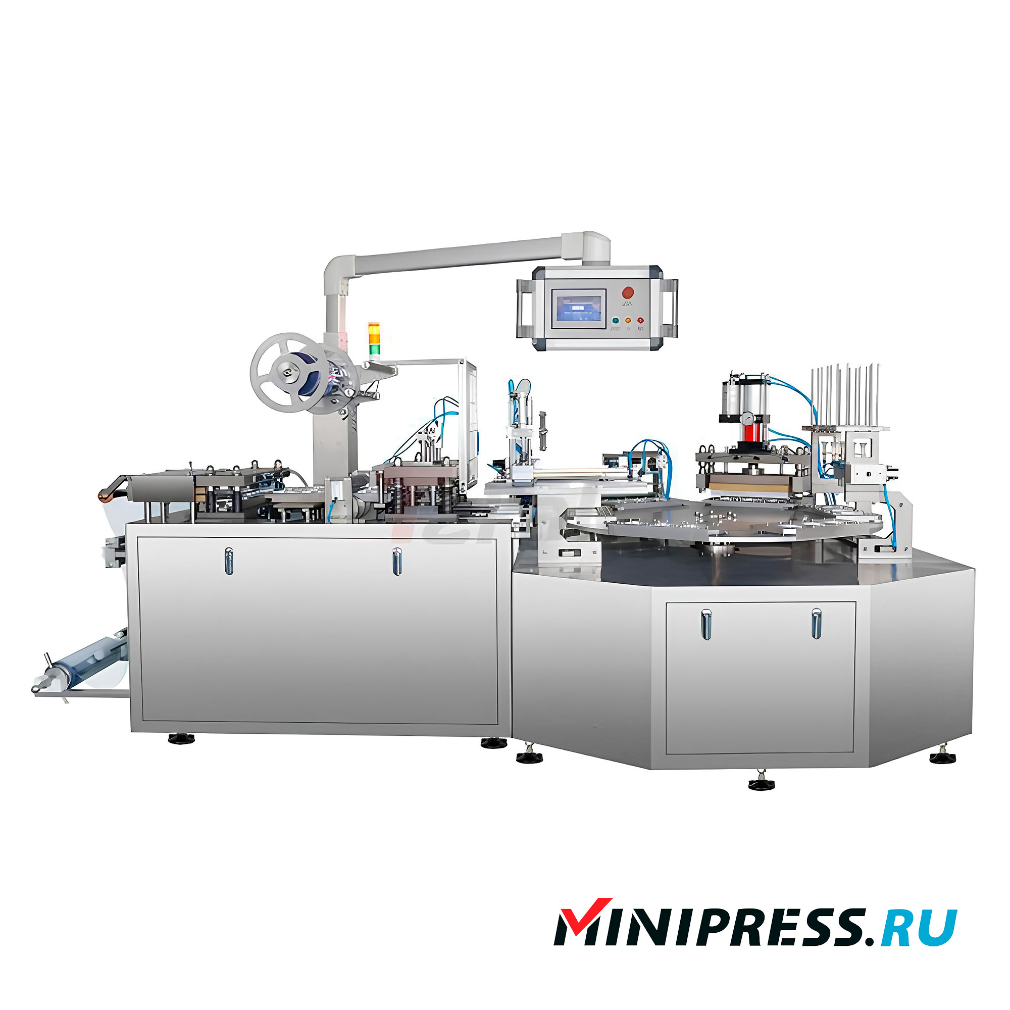 Automatic Rotary Blister Packing Machine for PVC+Carton NZ-35